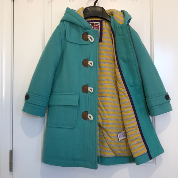 mini boden wool coat